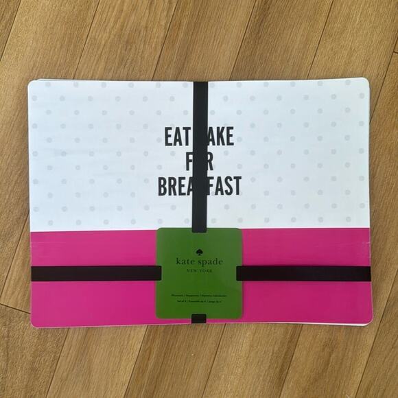 Kate spade New York placemats. Set of 4 - Picture 1 of 7